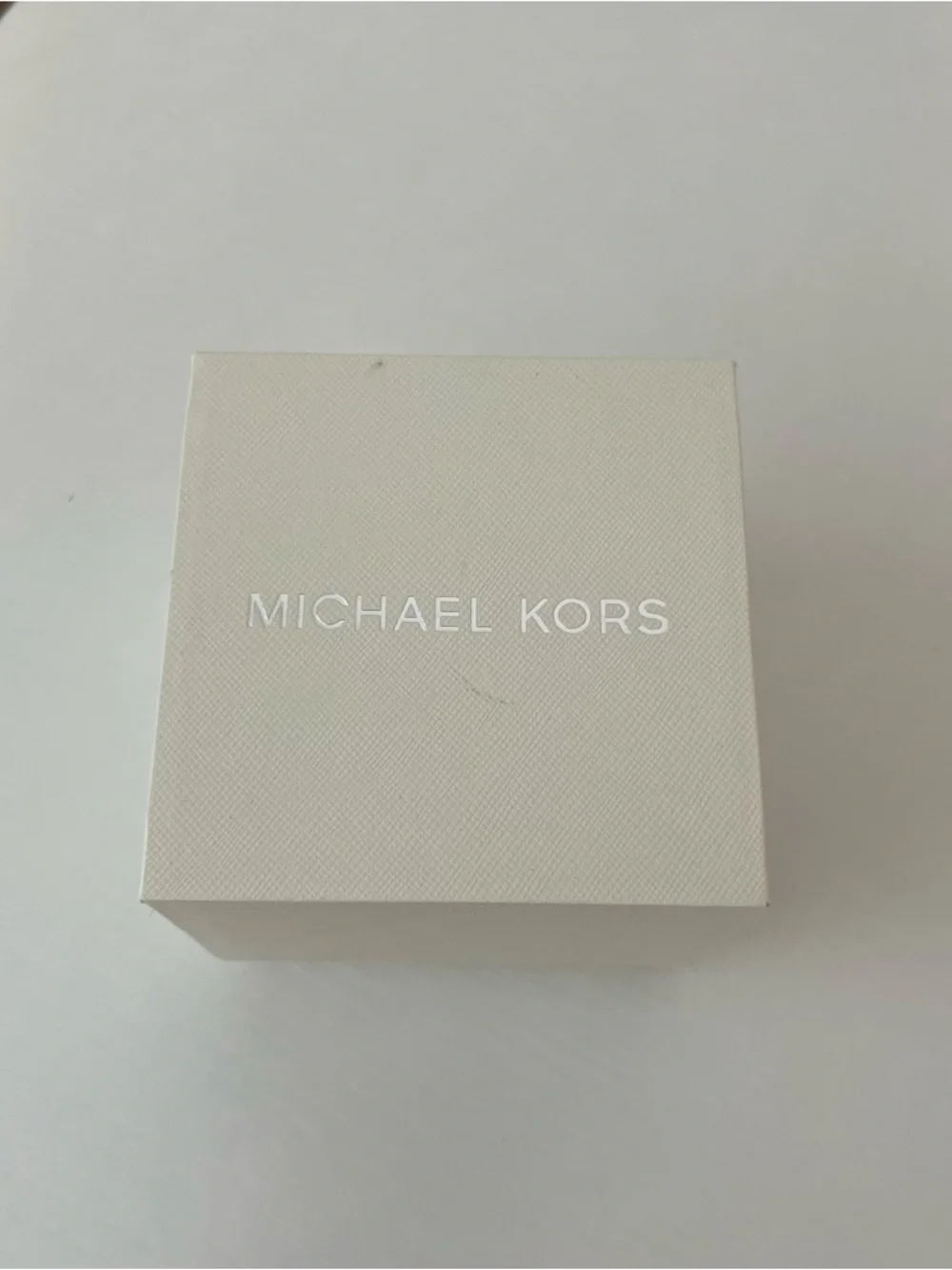 Michael Kors White Dial Rose Gold Tone Stainless Steel Women's Watch MK3530